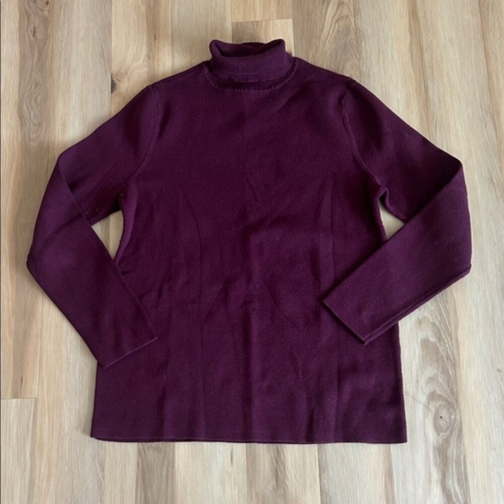 Chico's Rich Burgundy Knit Top